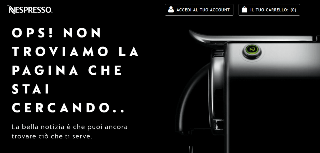 nespresso tone of voice pagina 404